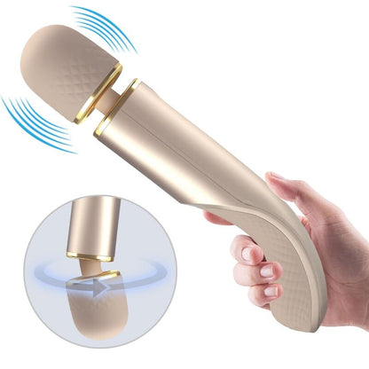 Massaggiatore PRETTY LOVE SMART con 7 modalità di vibrazione, colore champagne, dettagli visibili sull'immagine.