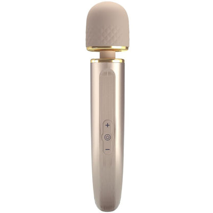 Massaggiatore Pretty Love Smart con 7 modalità di vibrazione in colore champagne, ergonomico e facile da usare