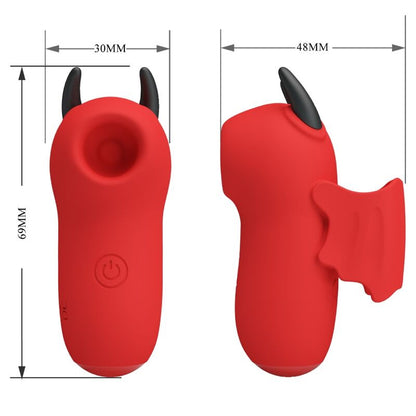Stimolatore Magic Diavolo della linea Pretty Love Smart, mini giocattoli divertenti con design innovativo e colori vivaci.