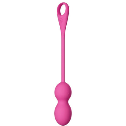 Sfere vibranti ricaricabili Pretty Love Elvira rosa, dispositivo di benessere e stimolazione con design compatto e moderno.