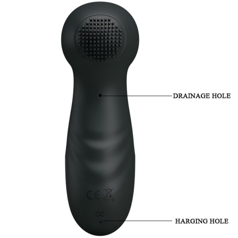 Vibratore PRETTY LOVE SMART con funzione di stimolazione a martello, vibrazioni e aspirazione, in dettaglio nell'immagine