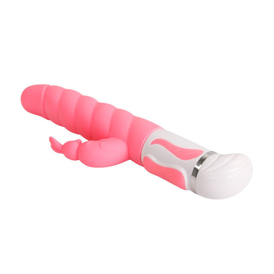 Coniglio rosa PRETTY LOVE SMART, giocattolo vibrante con design realistico, perfetto per stimolazione e piacere.