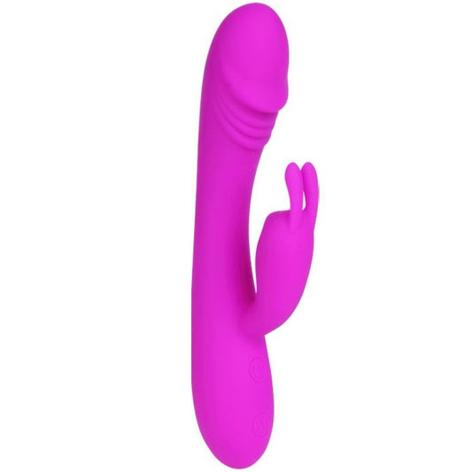 Vibratore intelligente PRETTY LOVE con coniglio, 30 modalità, design ergonomico e dettagli realistici per il piacere.