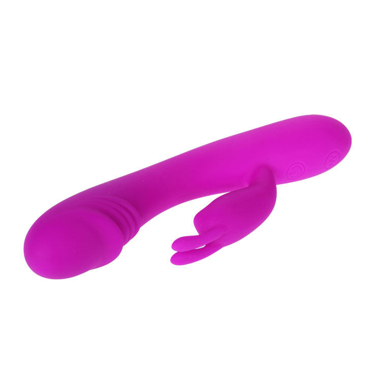 Vibratore intelligente PRETTY LOVE con forma coniglio, 30 modalità di vibrazione, design elegante e dettagli realistici.