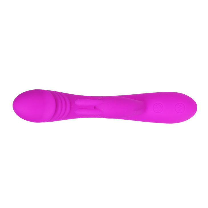 Vibratore intelligente PRETTY LOVE con forma coniglio, 30 modalità di vibrazione, design ergonomico e dettagli realistici.