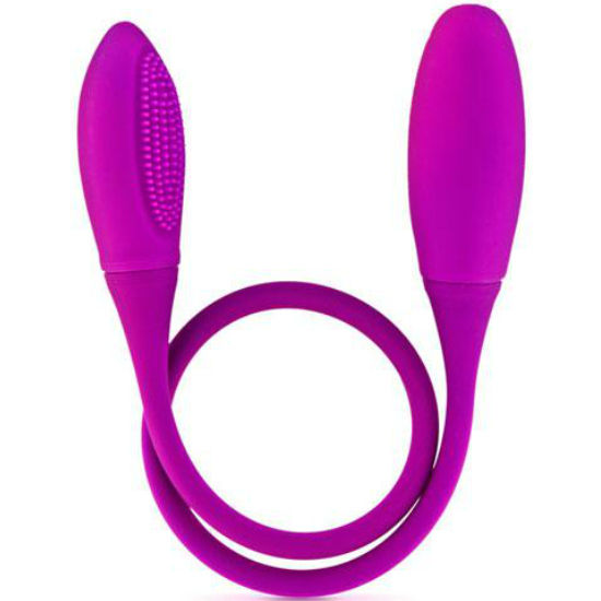 Vibratore smart Pretty Love Snaky Vibe 7 V con tre solletti, design elegante e dettagli realistici, per stimolazione intensa.