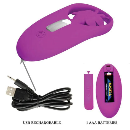 Stimolatore a farfalla PRETTY LOVE SMART per mutandine Dancing, telecomando, design lilla, stimolazione intima, prodotto erotico.