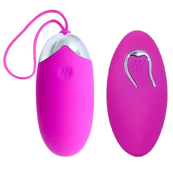 Telecomando per uovo vibrante PRETTY LOVE SMART da 12V, controller wireless per massaggi e piacere, nero, visibile in dettaglio.