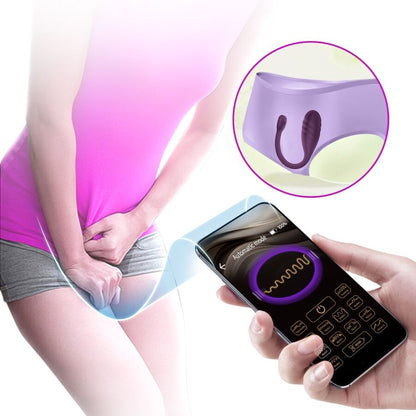 Vibratore controllato da app Pretty Love Leviathan viola, design ergonomico e funzionale, marchio Pretty Love Smart.
