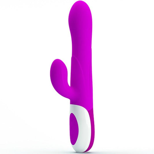 Vibratore gonfiabile ricaricabile Pretty Love Dempsey, dispositivo elegante e compatto, con dettagli in silicone e controllo intuitivo