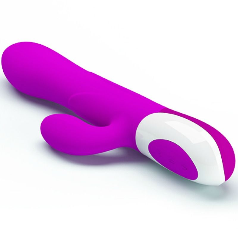 Vibratore gonfiabile ricaricabile PRETTY LOVE Dempsey, design elegante e morbido, con controllo intuitivo, per piacere personalizzato
