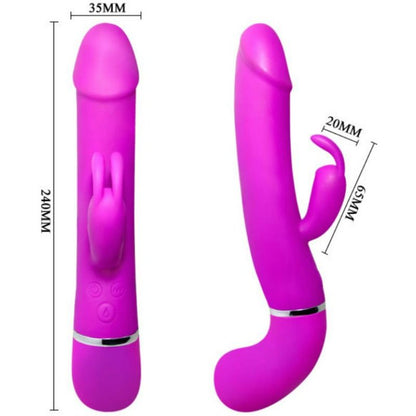 Vibratore Pretty Love Henry con 12 modalità di vibrazione e funzione squirting, design elegante e tecnologia avanzata.