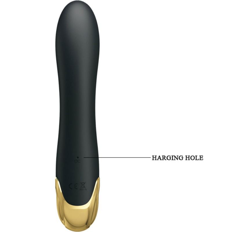 Vibratore intelligente doppio piacere PRETTY LOVE SMART con design ergonomico e superfici lisce, visibile nell'immagine.