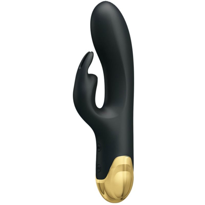 Vibratore intelligente doppio piacere PRETTY LOVE SMART, con design ergonomico e controlli intuitivi, visibile in dettaglio nell'immagine.