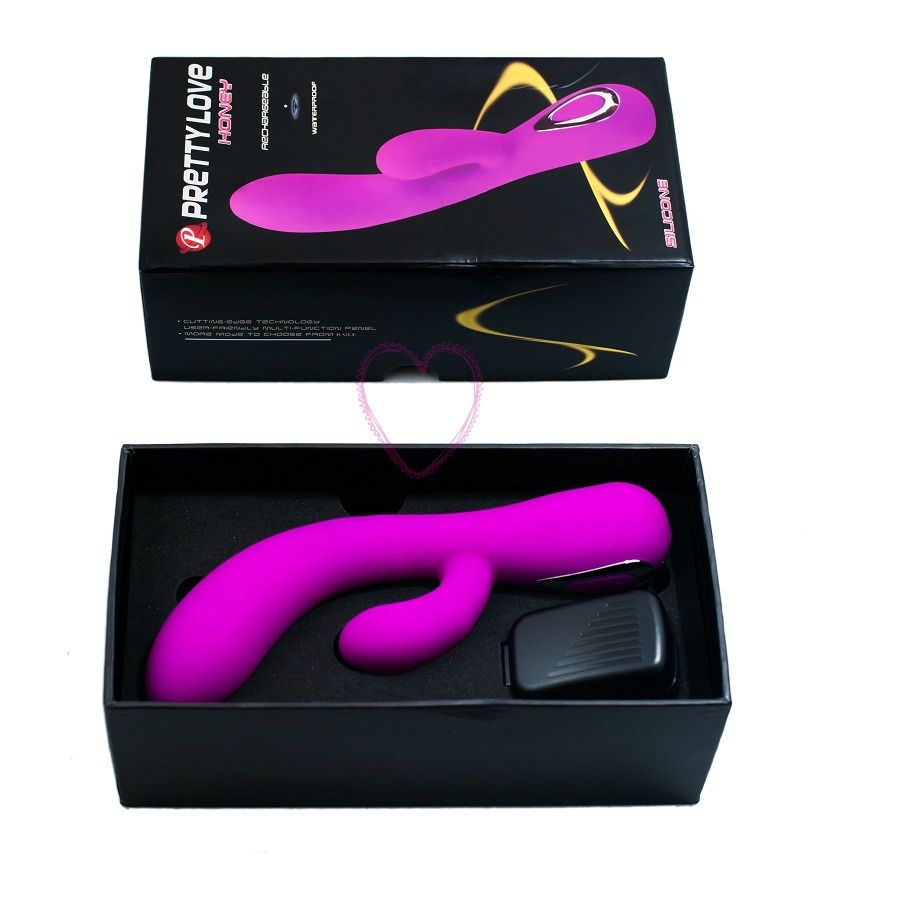 Vibratore intelligente Pretty Love Miele di marca Pretty Love Smart, con design ergonomico e funzionalità avanzate.