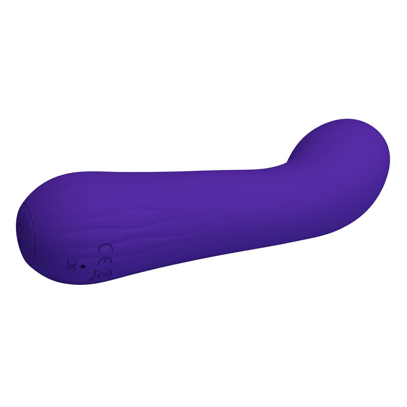 Vibratore ricaricabile Pretty Love Faun viola, prodotto della linea Pretty Love Smart, con design elegante e superficie liscia.