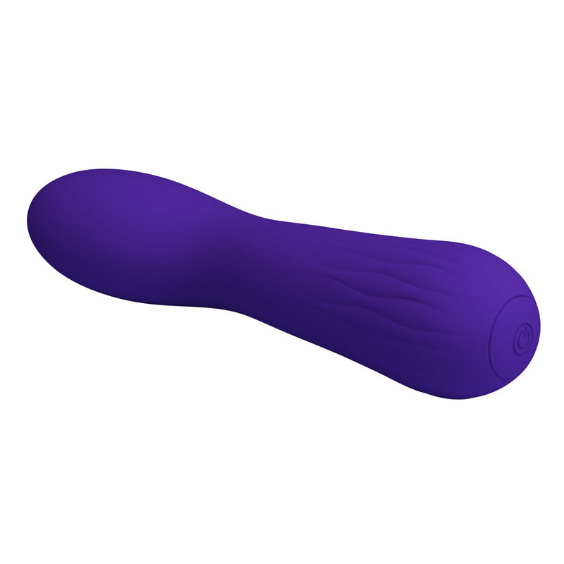 Vibratore ricaricabile PRETTY LOVE FAUN Viola, design elegante, superficie liscia, prodotto per il piacere personale, brand PRETTY LOVE SMART