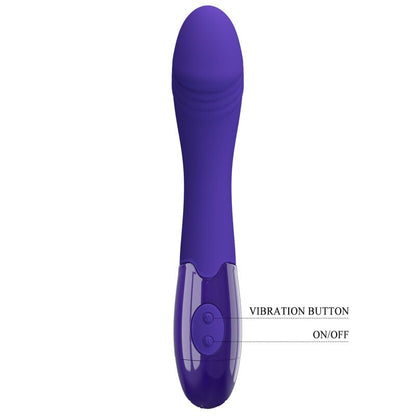Vibratore dildo Pretty Love Elemental Youth Violet con design realistico e superficie liscia, in viola, per stimolazione piacevole.