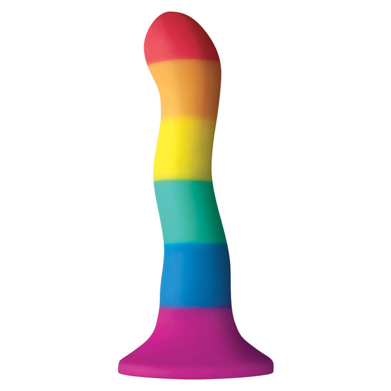Bandiera LGBT Pride con dildo Wave di PRIDE, lunghezza 17 cm, colorata e decorativa, ideale per celebrazione e supporto dei diritti LGBT.