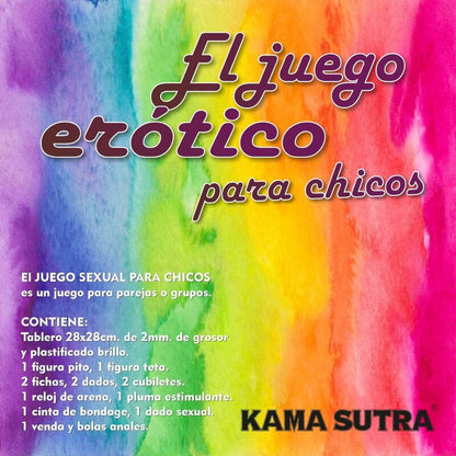 Gioco erotico PRIDE per ragazzi LGBT, confezione con dettagli e design colorato, ideale per scoprire nuove sensazioni e divertimento.