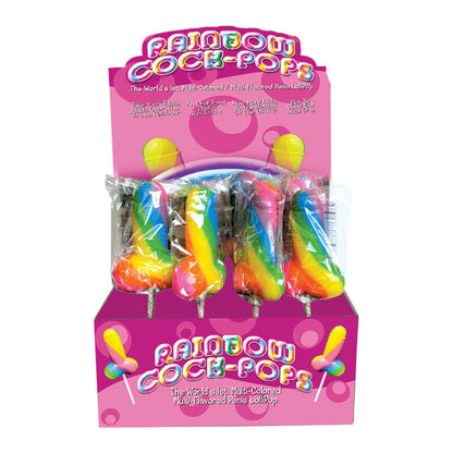 Spencer & Fleetwood Lecca Lillipop LGBT arcobaleno, prodotto PRIDE, con design colorato e simboli arcobaleno, in stile vivace e distintivo