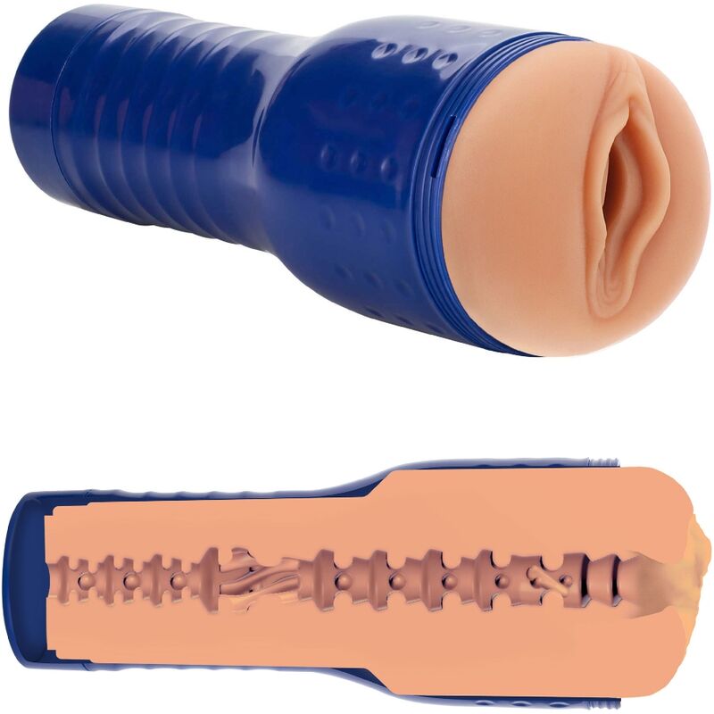 Masturbatore PRIVATE a forma di vagina di Jayla De Angelis, realistico e dettagliato, per uso personale, con texture interna morbida.