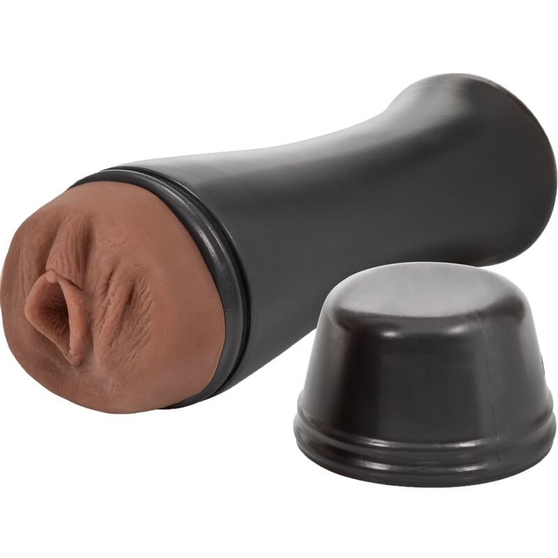 Masturbatore SEXY SISTA TO GO della marca PRIVATE, dettaglio del prodotto in silicone con design realistico e compatto