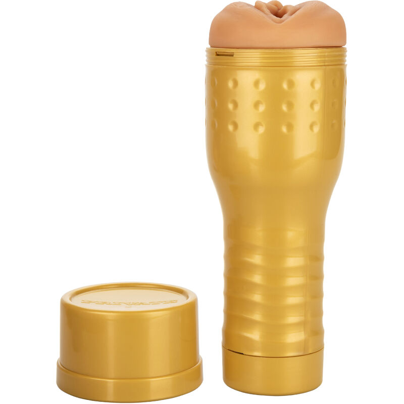 Masturbatore PRIVATE Personal Trainer Lube, dettaglio interno con superficie liscia e realistica, materiale morbido e resistente.