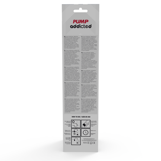 Pompa Addicted RX3 trasparente, maschera da subacquea con sfiato in silicone trasparente e design modulare, vista frontale