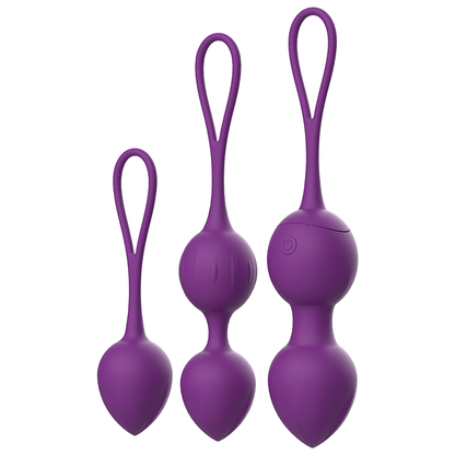 Sfere vibranti REWOBEADS di REWOLUTION con telecomando e tecnologia WatchMe, dispositivo di stimolazione vibrante.