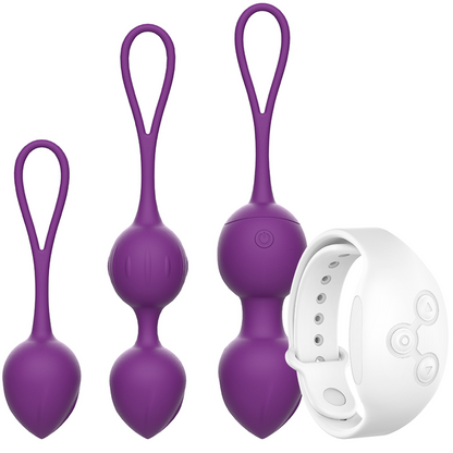 Sfera vibrante Rewobeads Rewolution con telecomando e tecnologia WatchMe, dispositivo di stimolazione sensoriale.