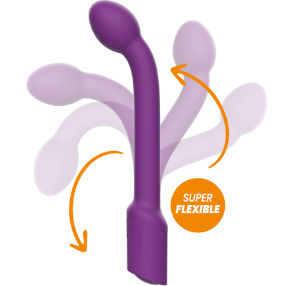 Stimolatore G-spot REWOFLEX della marca REWOLUTION, vibratore flessibile per stimolazione del punto G.