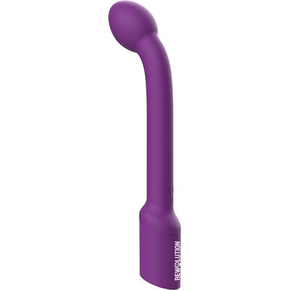 Stimolatore flessibile REWOFLEX di REWOLUTION, vibratore per il punto G, con design ergonomico e superficie liscia.