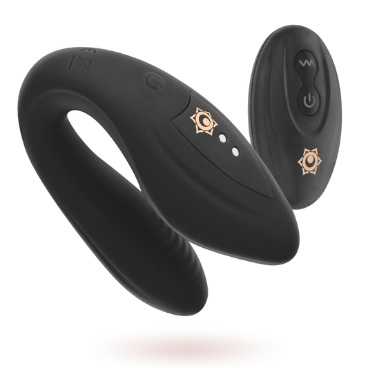 Telecomando Kama per coppie Azabache di RITHUAL, con design elegante e funzionale, in dettaglio nell'immagine.