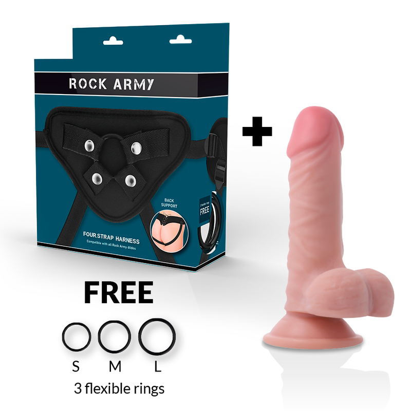 Imbracatura Rock Army Panzer a doppia densità da 17 cm e 4,46 cm, con supporto robusto e resistente in dettaglio