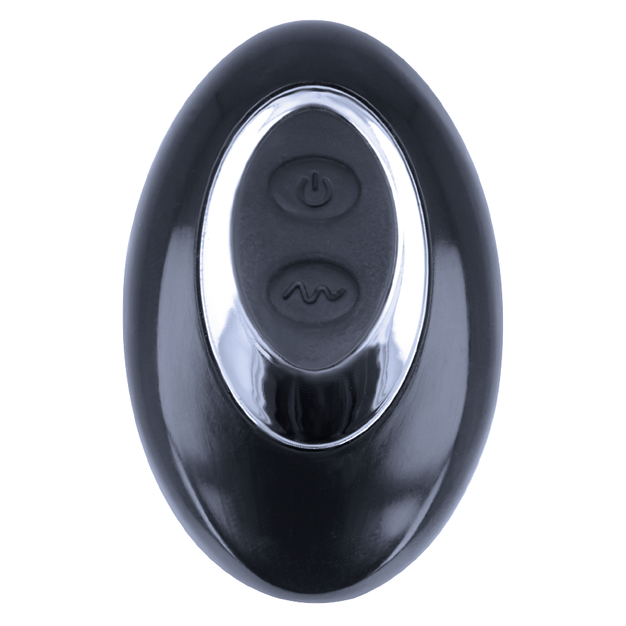 Vibratore in silicone liquido ROCK ARMY Apache con telecomando, lunghezza 20,5 cm e diametro 4,62 cm, in dettaglio.