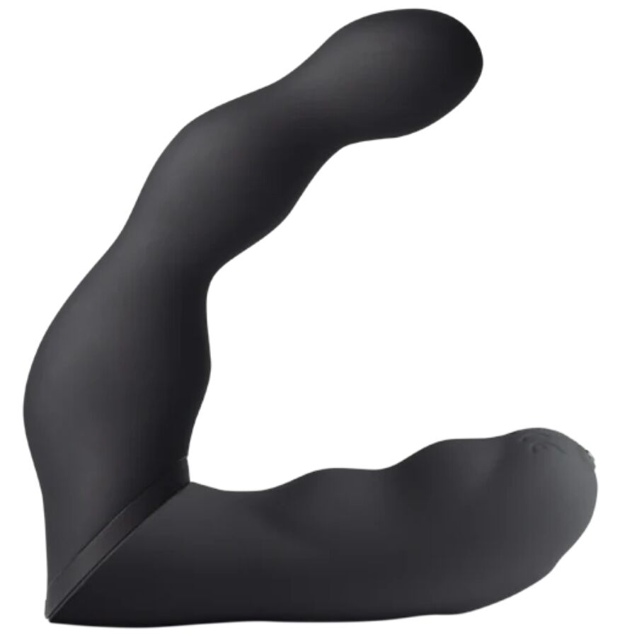 Adattatore nero per vibratore prostatico e anale ROCKS-OFF, compatibile e sicuro, visibile in questa immagine.