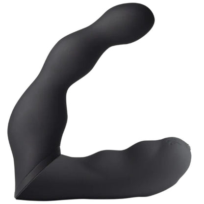 Adattatore nero per vibratore prostatico e anale ROCKS-OFF, compatibile e sicuro, visibile in questa immagine.