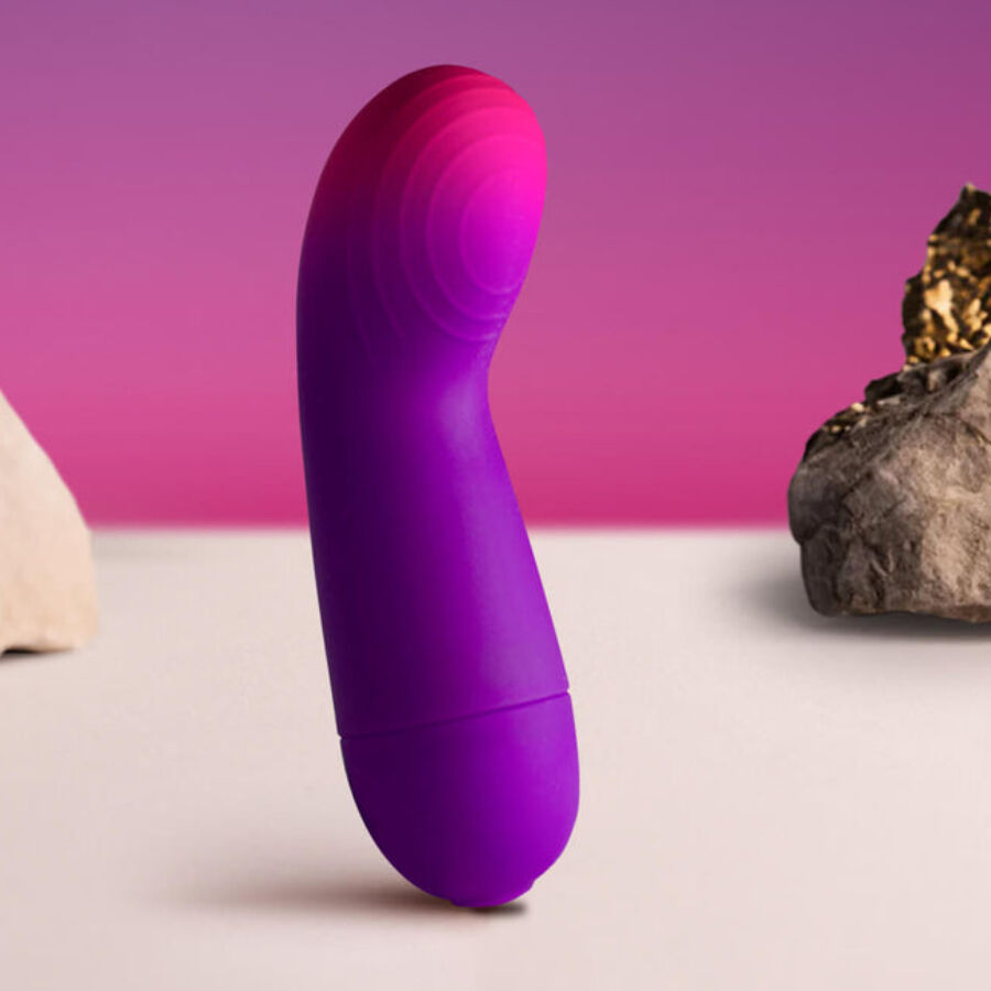 Vibratore discreto ROCKS-OFF Glow Girl Vibe di colore viola, design compatto e ergonomico, ideale per stimolazione mirata.