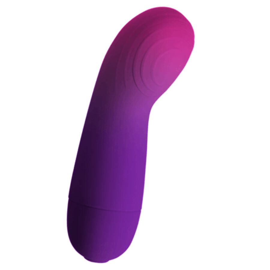Vibratore discreto ROCKS-OFF Glow Girl Vibe in colore viola, design compatto e morbido per stimolazione puntuale.