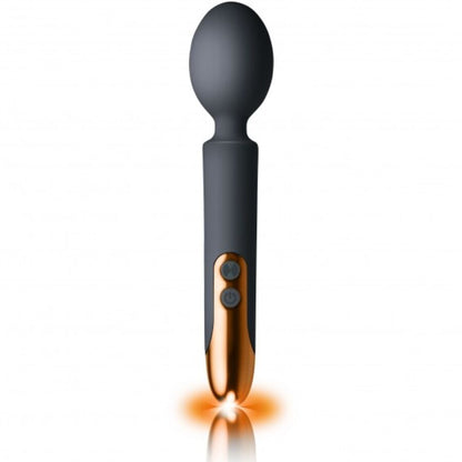 Massaggiatore per coppie ROCKS-OFF Oriel, dispositivo di massaggio con design elegante e funzioni multiple, visibile nell'immagine.