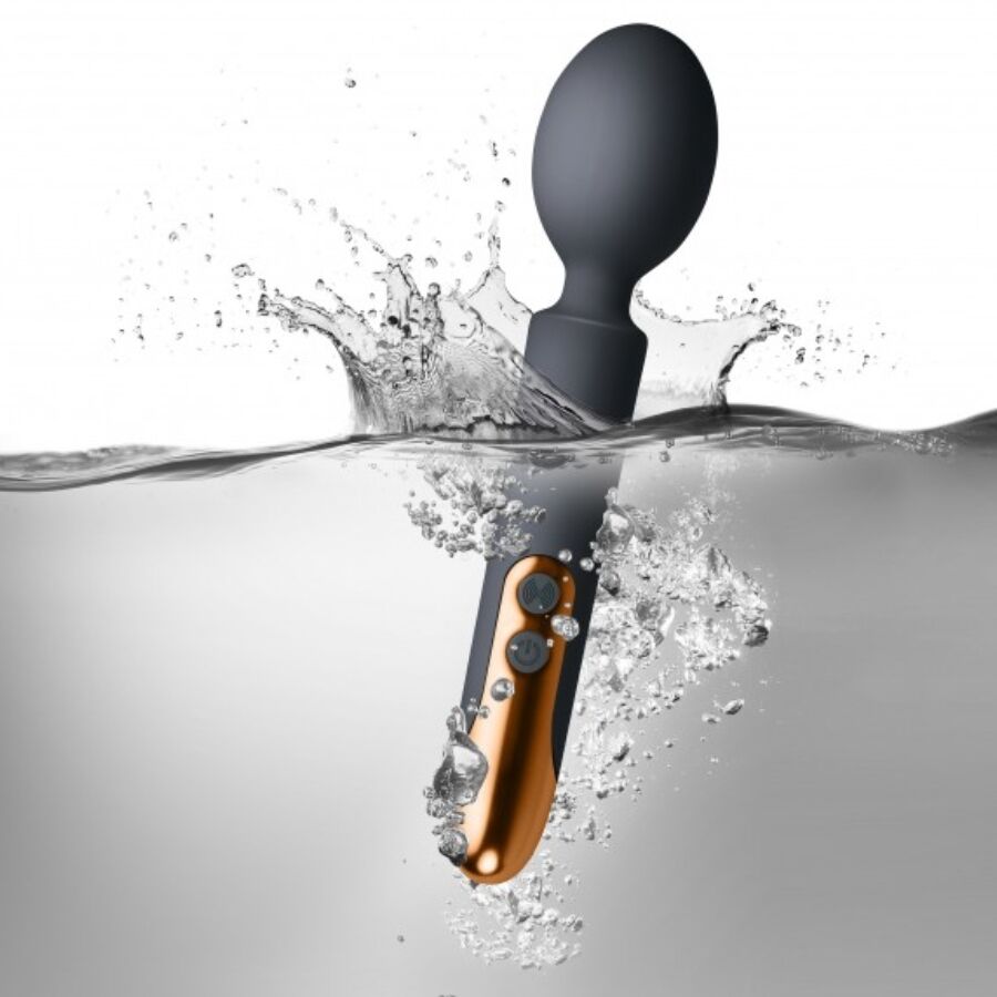 Massaggiatore per coppie ROCKS-OFF Oriel, dispositivo elegante e compatto con design moderno per relax e piacere.