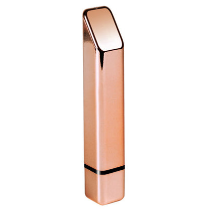 Vibratore ROCKS-OFF ORO BAMBÙ in silicone con finitura dorata, design elegante e superficie liscia per piacere e benessere.