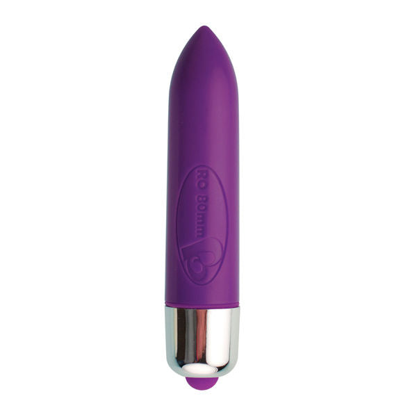 Pallone vibrante ROCKS-OFF RO-80 mm con luci a LED che cambia colore, 7V, design colorato e luminoso.