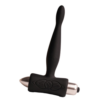Plug anale vibratore nero ROCKS-OFF Petite Sensations Teazer, design compatto, stimolazione piacevole e discreta.