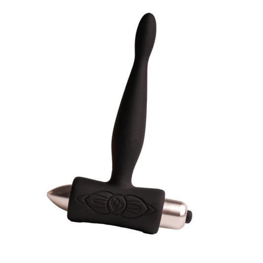 Plug anale vibratore nero ROCKS-OFF Petite Sensations Teazer, design compatto, stimolazione piacevole e discreta.