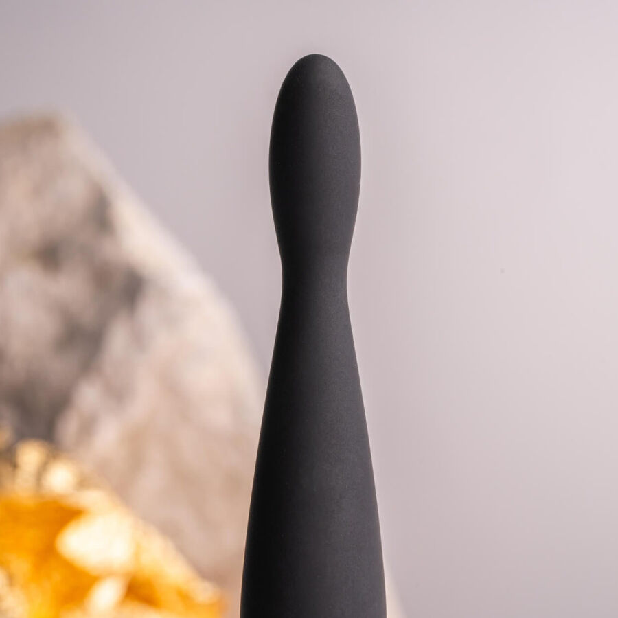 Plug anale vibratore nero ROCKS-OFF Petite Sensations Teazer, design compatto e vibrante per stimolazione intensa e confortevole.