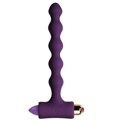 Plug anale con vibrazioni e perle riverles ROCKS-OFF Petite Sensations, design ergonomico e stimolante per il piacere.