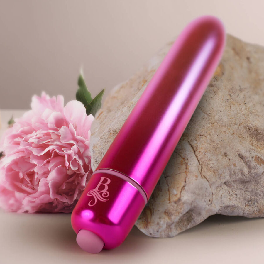 Vibratore rosa ROCKS-OFF RO-90 Courtesan con design compatto e dettagli eleganti, ideale per stimolazione personale.