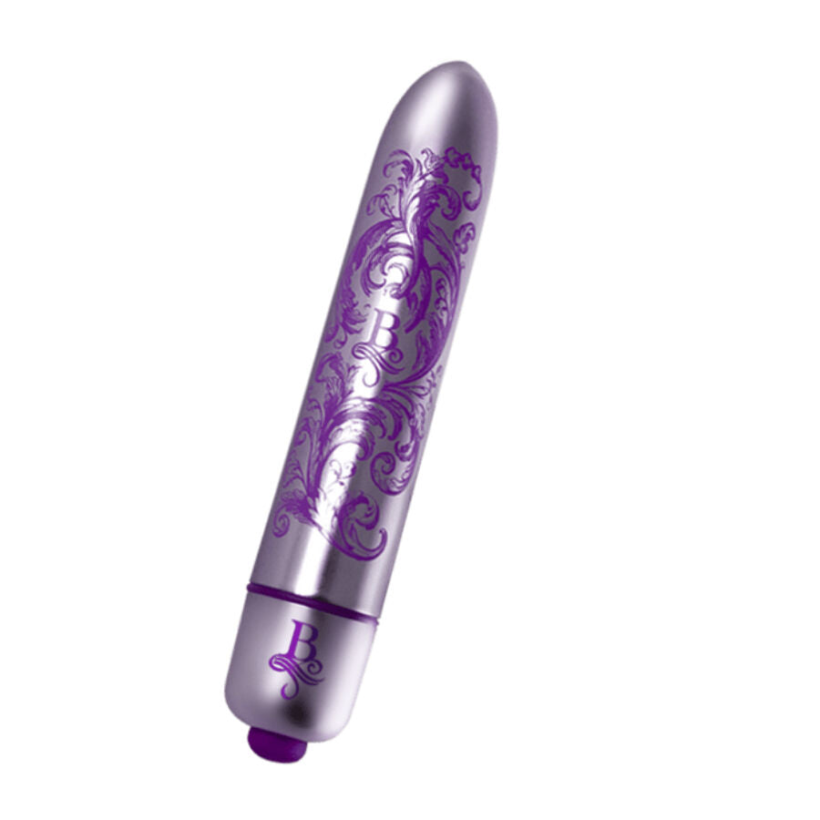 Vibratore blu ROCKS-OFF RO-90 Duke of Swoon con design proiettile, ideale per stimolazione intensa e precisa.